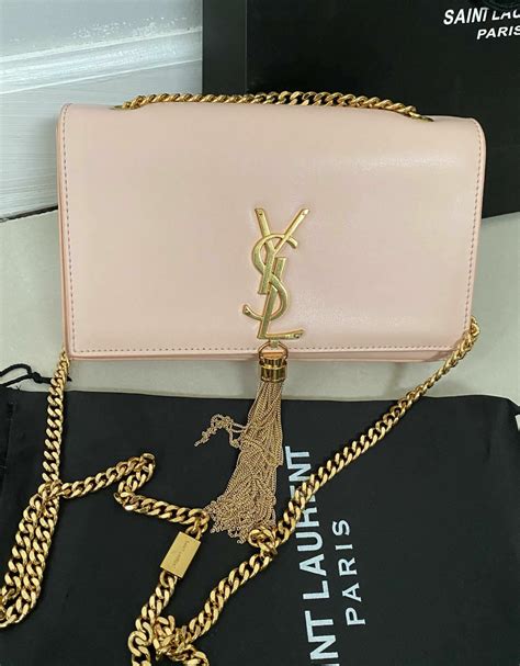 ysl crossbody bag tassel|YSL medium kate shoulder bag.